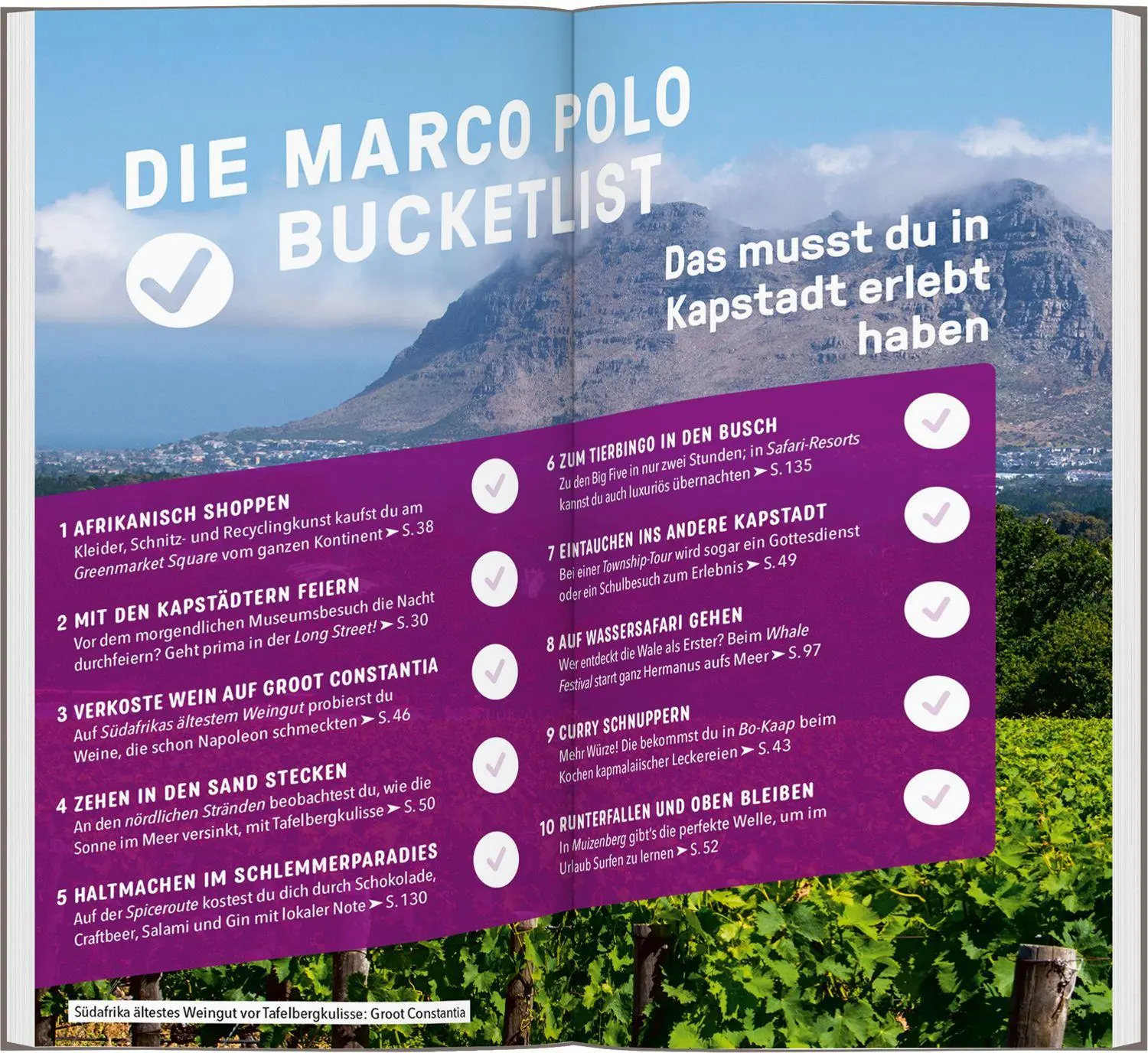 Bild: 9783829743969 | MARCO POLO Reiseführer Kapstadt, Winelands, Garden Route | Taschenbuch
