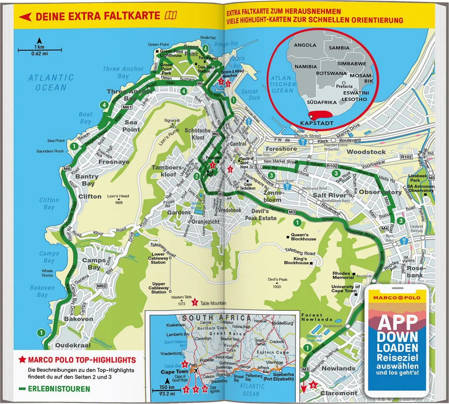 Bild: 9783829743969 | MARCO POLO Reiseführer Kapstadt, Winelands, Garden Route | Taschenbuch