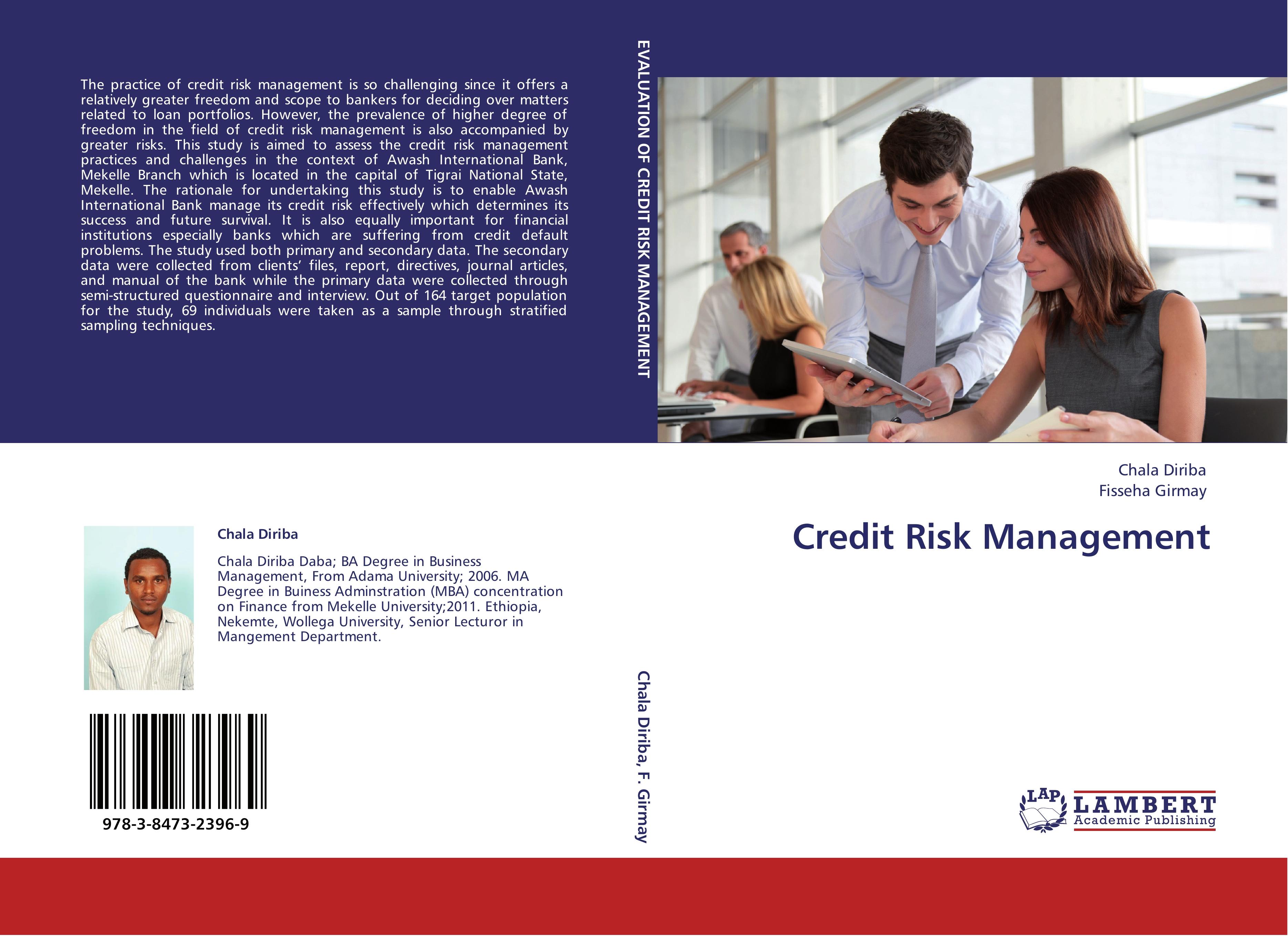 Credit Risk Management | Chala Diriba (u. a.) | Taschenbuch | Paperback | 108 S. | Englisch | 2012 | LAP LAMBERT Academic Publishing | EAN 9783847323969 - Diriba, Chala