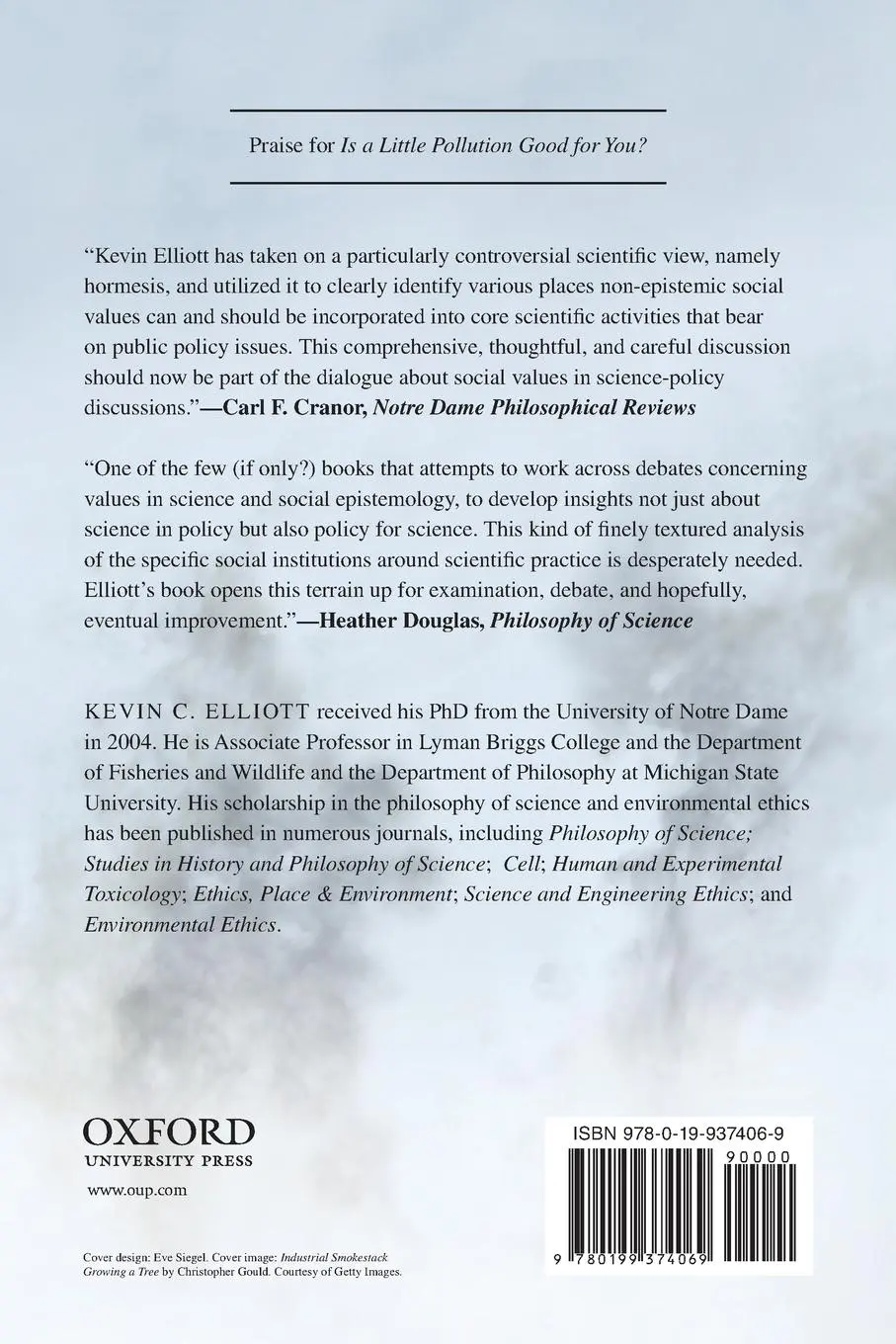 Rückseite: 9780199374069 | Is a Little Pollution Good for You? | Kevin C. Elliott | Taschenbuch