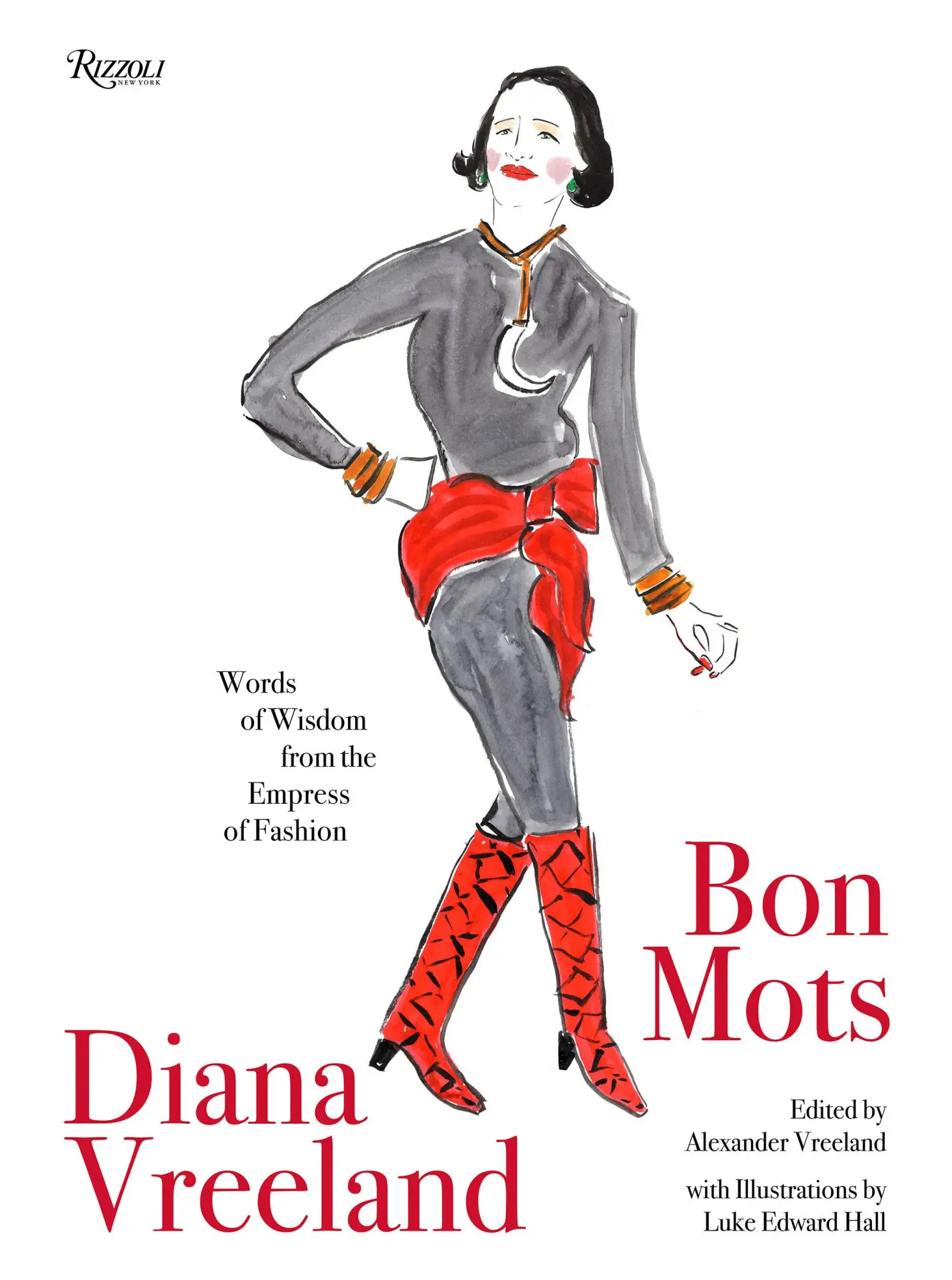 Cover: 9780789344069 | Diana Vreeland: Bon Mots | Words of Wisdom from the Empress of Fashion