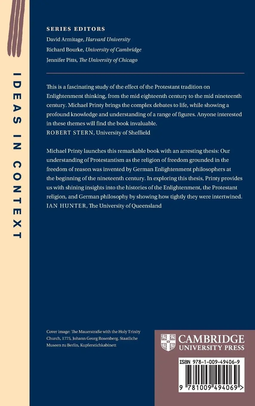 Rückseite: 9781009494069 | Enlightenment's Reformation | Michael Printy | Buch | Englisch | 2024
