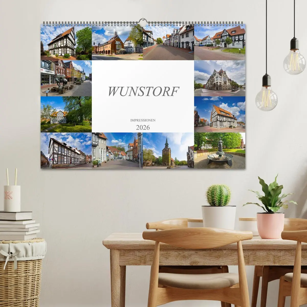 Bild: 9783457604069 | Wunstorf Impressionen (Wandkalender 2026 DIN A2 quer), CALVENDO...