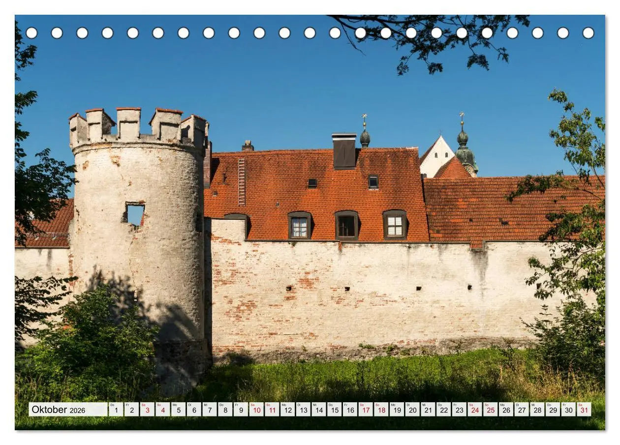 Bild: 9783457774069 | Landsberg am Lech (Tischkalender 2026 DIN A5 quer), CALVENDO...