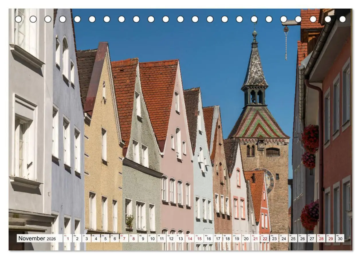 Bild: 9783457774069 | Landsberg am Lech (Tischkalender 2026 DIN A5 quer), CALVENDO...
