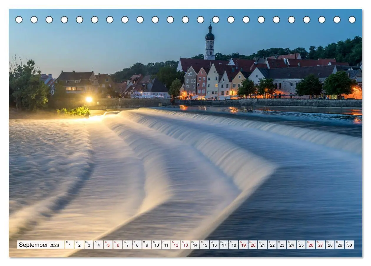 Bild: 9783457774069 | Landsberg am Lech (Tischkalender 2026 DIN A5 quer), CALVENDO...