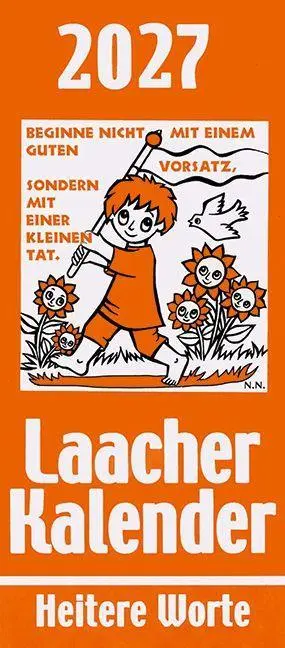 Cover: 9783865344069 | Laacher Kalender Heitere Worte 2027 | Beate Heinen | Kalender | 28 S.