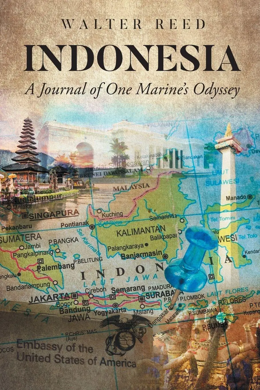 Cover: 9798895534069 | Indonesia | A Journal of One Marine's Odyssey | Walter Reed | Buch