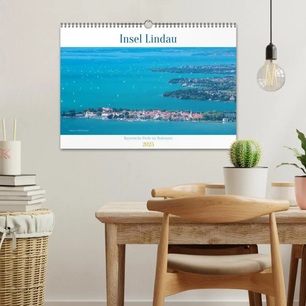 Bild: 9783457144169 | Insel Lindau - Bayerische Perle im Bodensee (Wandkalender 2025 DIN...