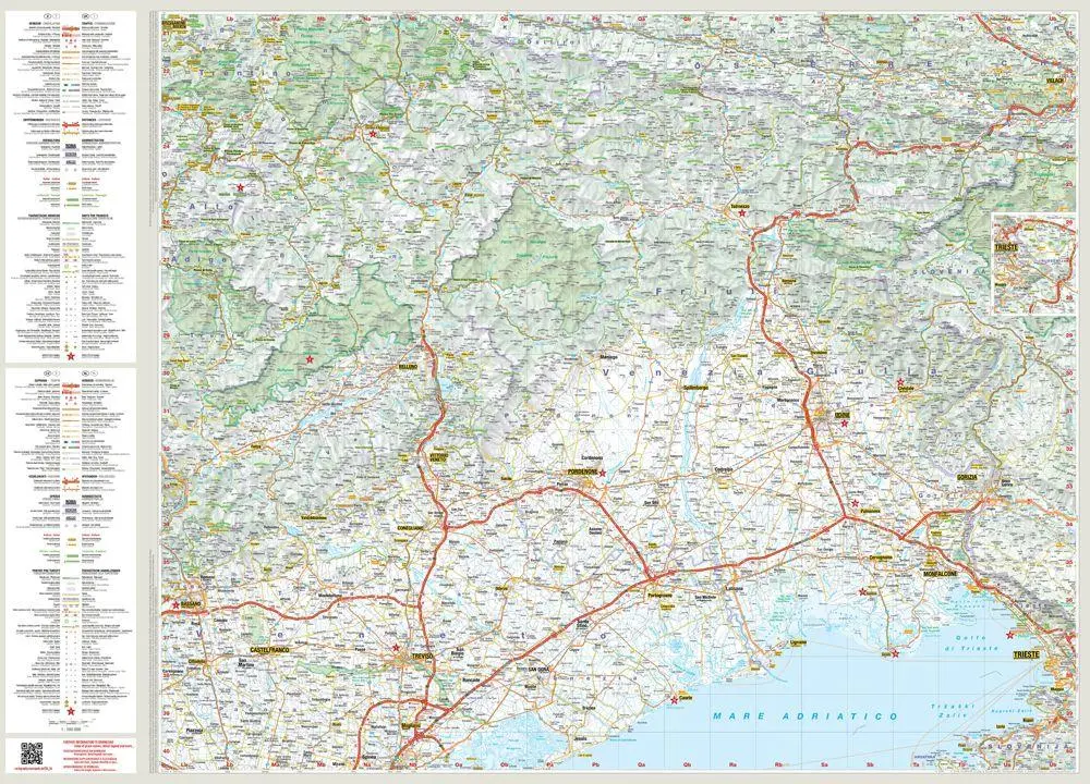 Bild: 9783575024169 | MARCO POLO Reisekarte Italien 04 Venetien, Friaul, Gardasee 1:200.000