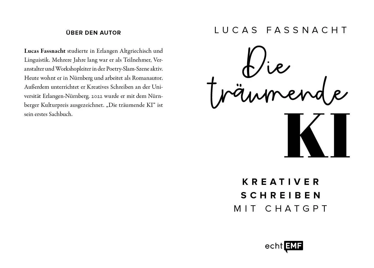 Bild: 9783745924169 | Die träumende KI | Kreativer schreiben mit ChatGPT | Lucas Fassnacht