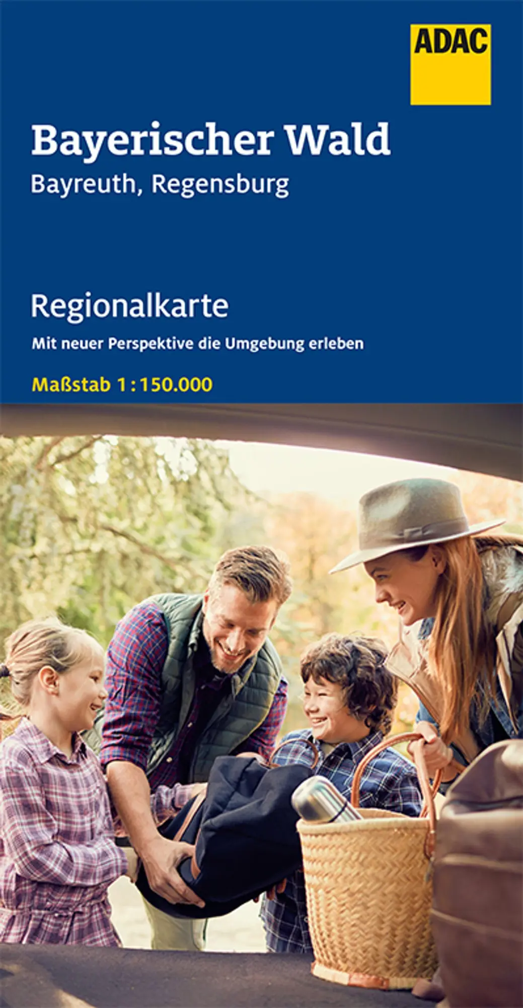 Cover: 9783826414169 | ADAC Regionalkarte Blatt 13 Bayerischer Wald 1:150 000 | (Land-)Karte