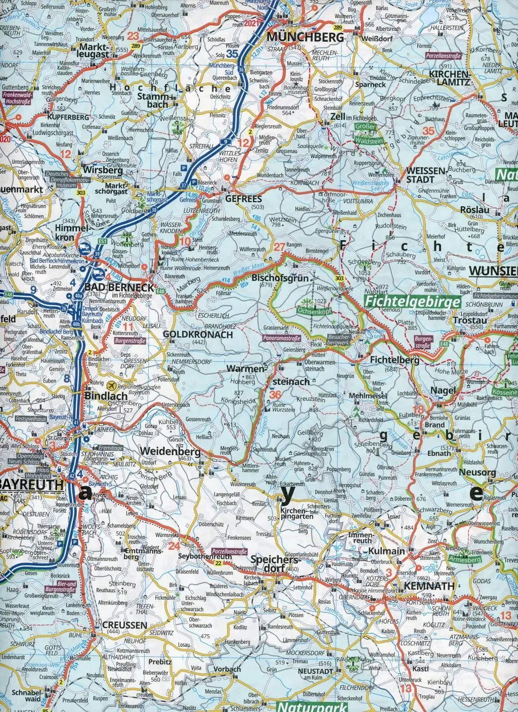 Bild: 9783826414169 | ADAC Regionalkarte Blatt 13 Bayerischer Wald 1:150 000 | (Land-)Karte
