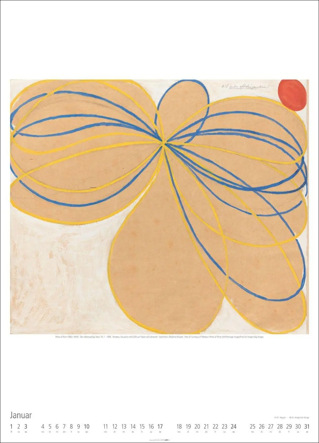 Bild: 9783839904169 | Hilma af Klint Kalender 2027 | Hilma Af Klint | Kalender | 14 S.