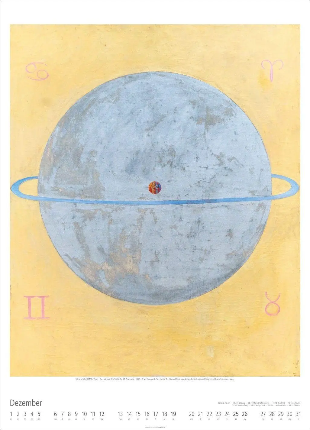 Bild: 9783839904169 | Hilma af Klint Kalender 2027 | Hilma Af Klint | Kalender | 14 S.