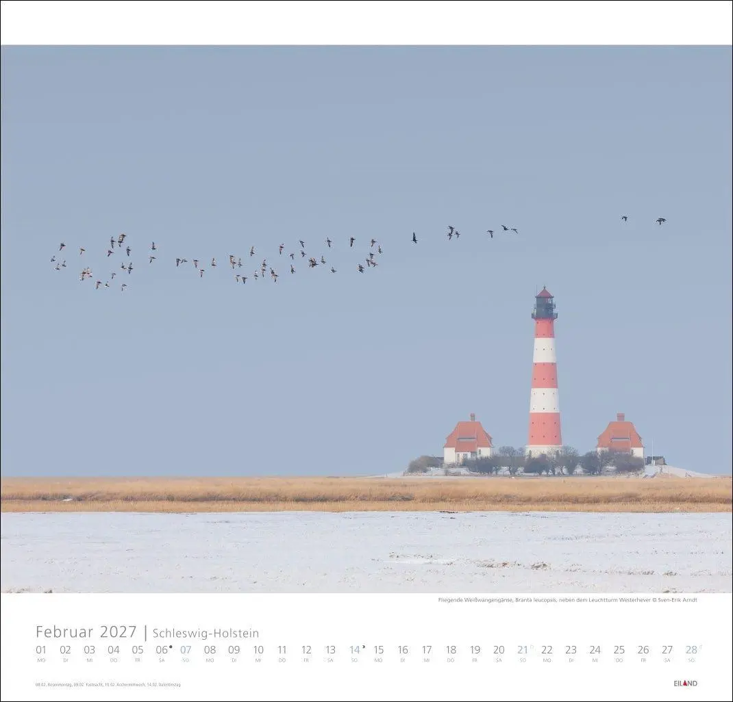 Bild: 9783964024169 | Schleswig-Holstein Edition Kalender 2027 - Land zwischen den Meeren