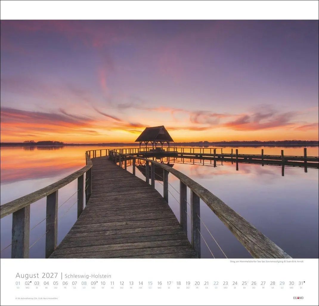 Bild: 9783964024169 | Schleswig-Holstein Edition Kalender 2027 - Land zwischen den Meeren