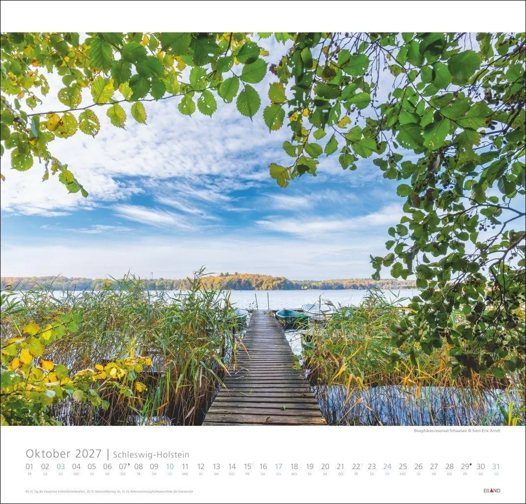 Bild: 9783964024169 | Schleswig-Holstein Edition Kalender 2027 - Land zwischen den Meeren