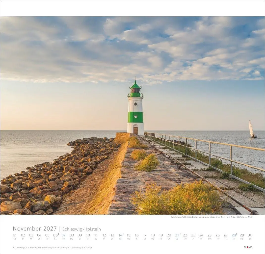 Bild: 9783964024169 | Schleswig-Holstein Edition Kalender 2027 - Land zwischen den Meeren