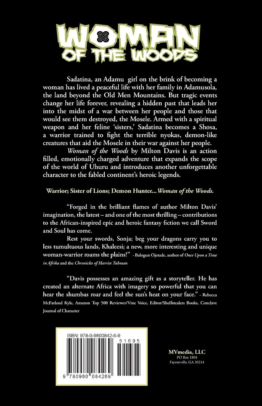 Rückseite: 9780980084269 | Woman of the Woods | Milton J. Davis | Taschenbuch | Englisch | 2013