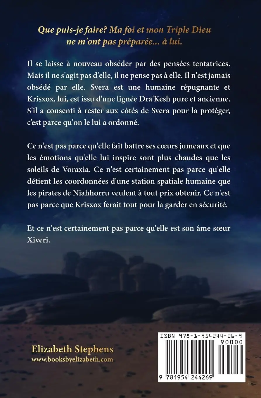 Rückseite: 9781954244269 | Prisonnière du Sauvage de Heimo | Passion Xiveri, T4 | Stephens | Buch