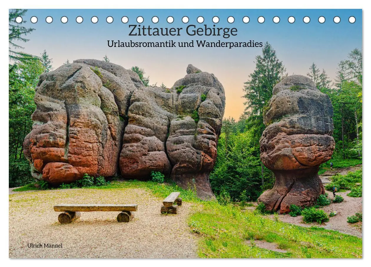 Cover: 9783457514269 | Zittauer Gebirge-Urlaubsromantik und Wanderparadies (Tischkalender...