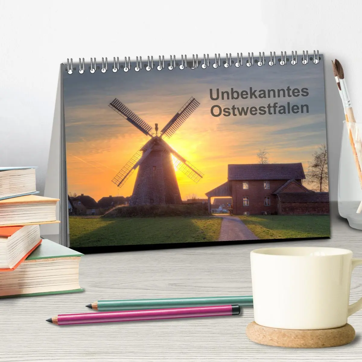 Bild: 9783457994269 | Unbekanntes Ostwestfalen (Tischkalender 2026 DIN A5 quer), CALVENDO...