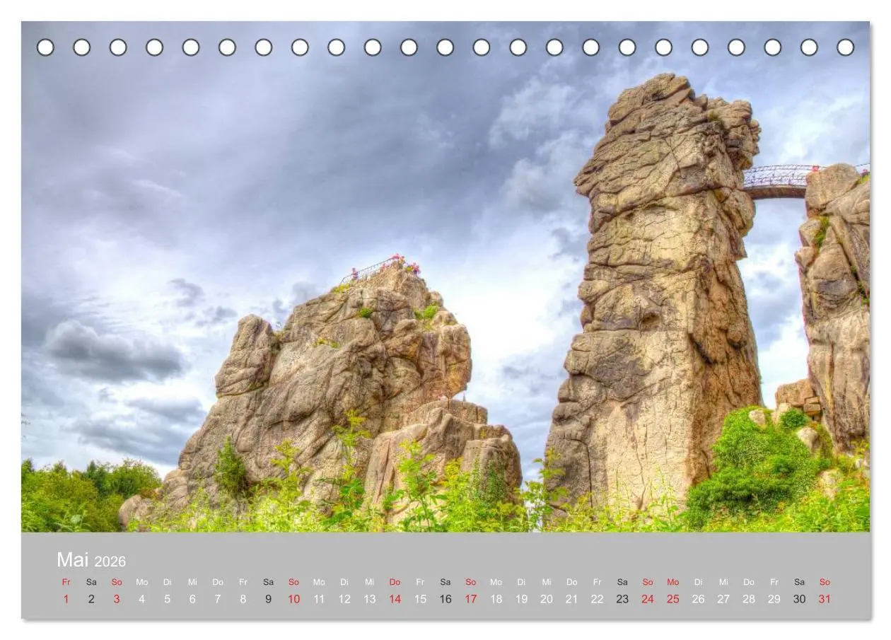 Bild: 9783457994269 | Unbekanntes Ostwestfalen (Tischkalender 2026 DIN A5 quer), CALVENDO...
