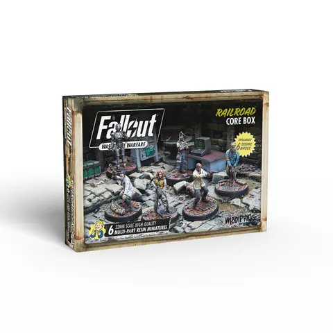 Cover: 5060523344369 | Fallout: Wasteland Warfare - Railroad: Core Box | englisch