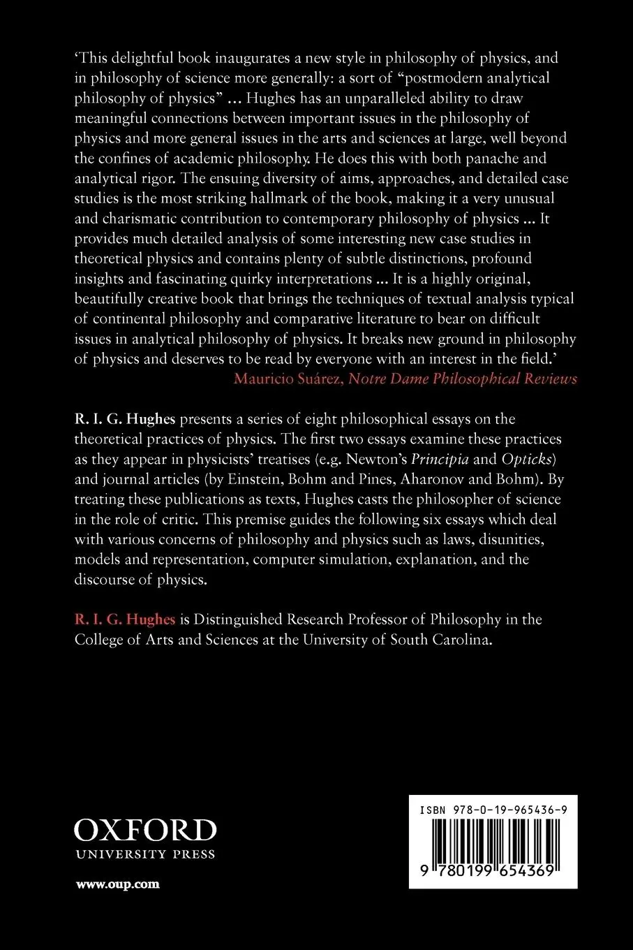 Rückseite: 9780199654369 | The Theoretical Practices of Physics | Philosophical Essays | Hughes