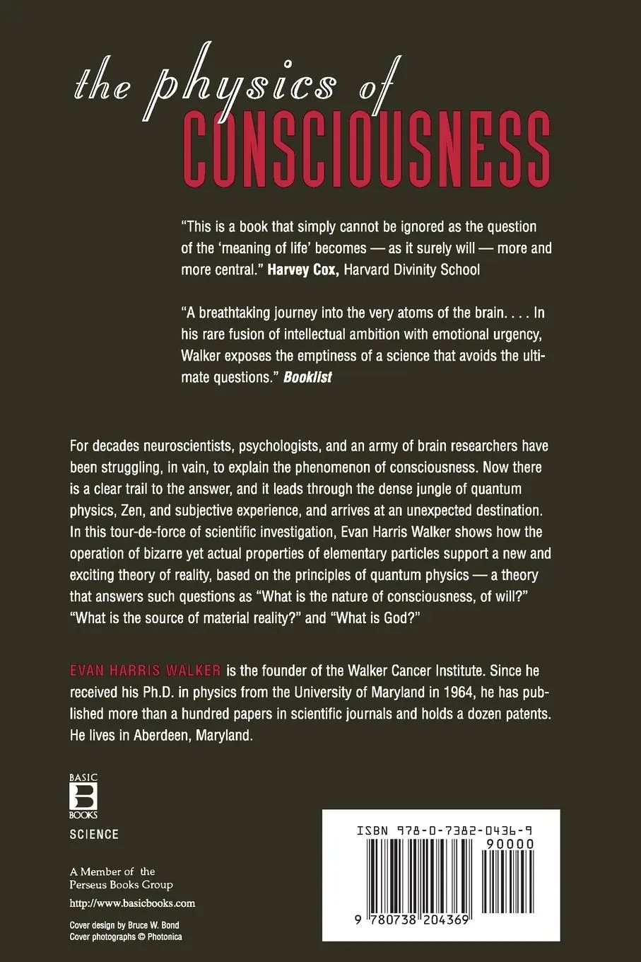 Rückseite: 9780738204369 | The Physics Of Consciousness | Evan Walker | Taschenbuch | Englisch