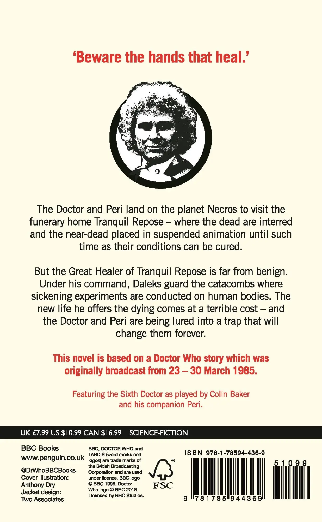 Rückseite: 9781785944369 | Doctor Who: Revelation of the Daleks (Target) | Eric Saward | Buch