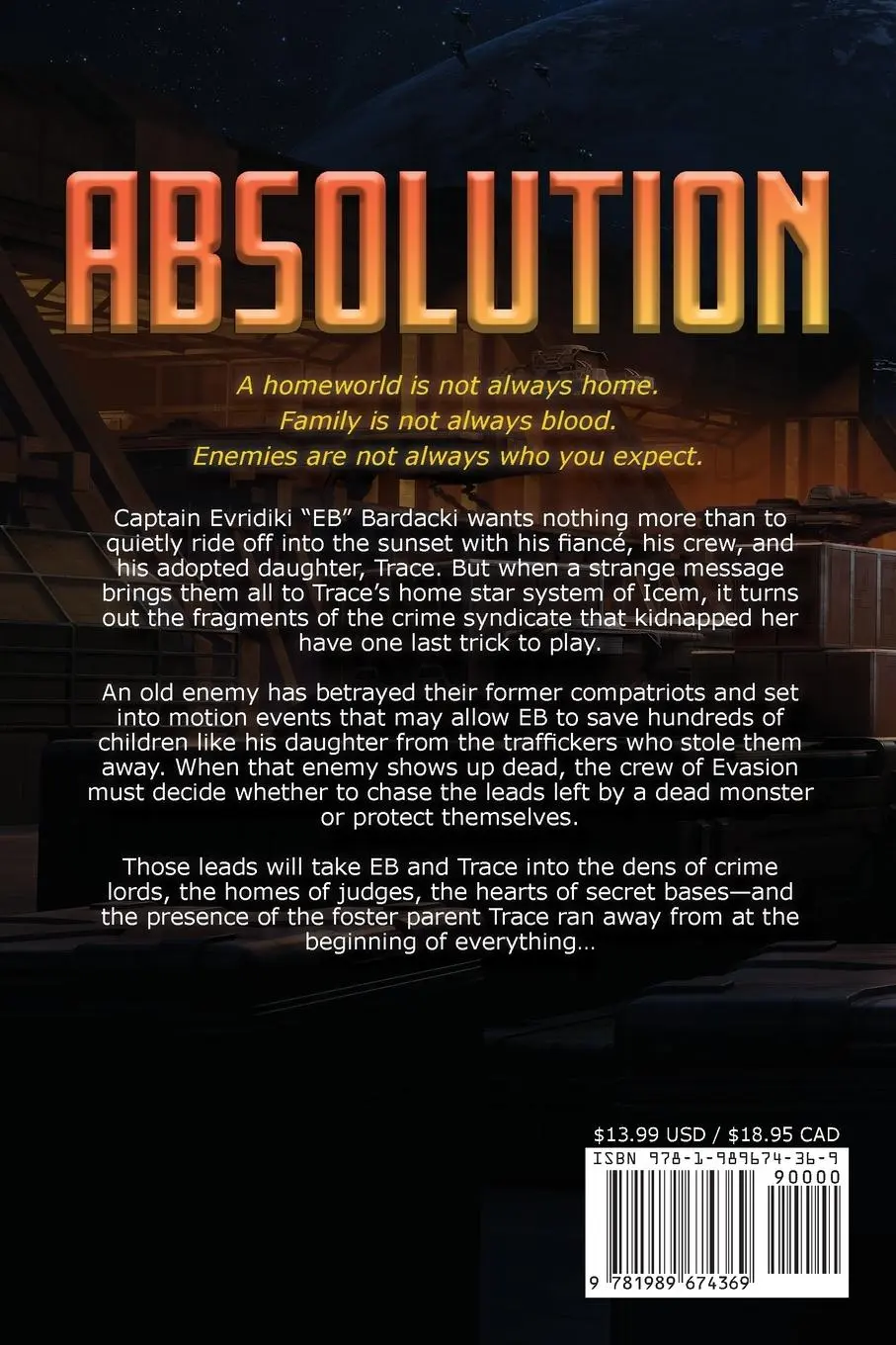 Rückseite: 9781989674369 | Absolution | Glynn Stewart | Taschenbuch | Englisch | 2023