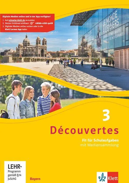 Cover: 9783126224369 | Découvertes 3. Ausgabe Bayern. Fit für Schulaufgaben. Arbeitsheft...