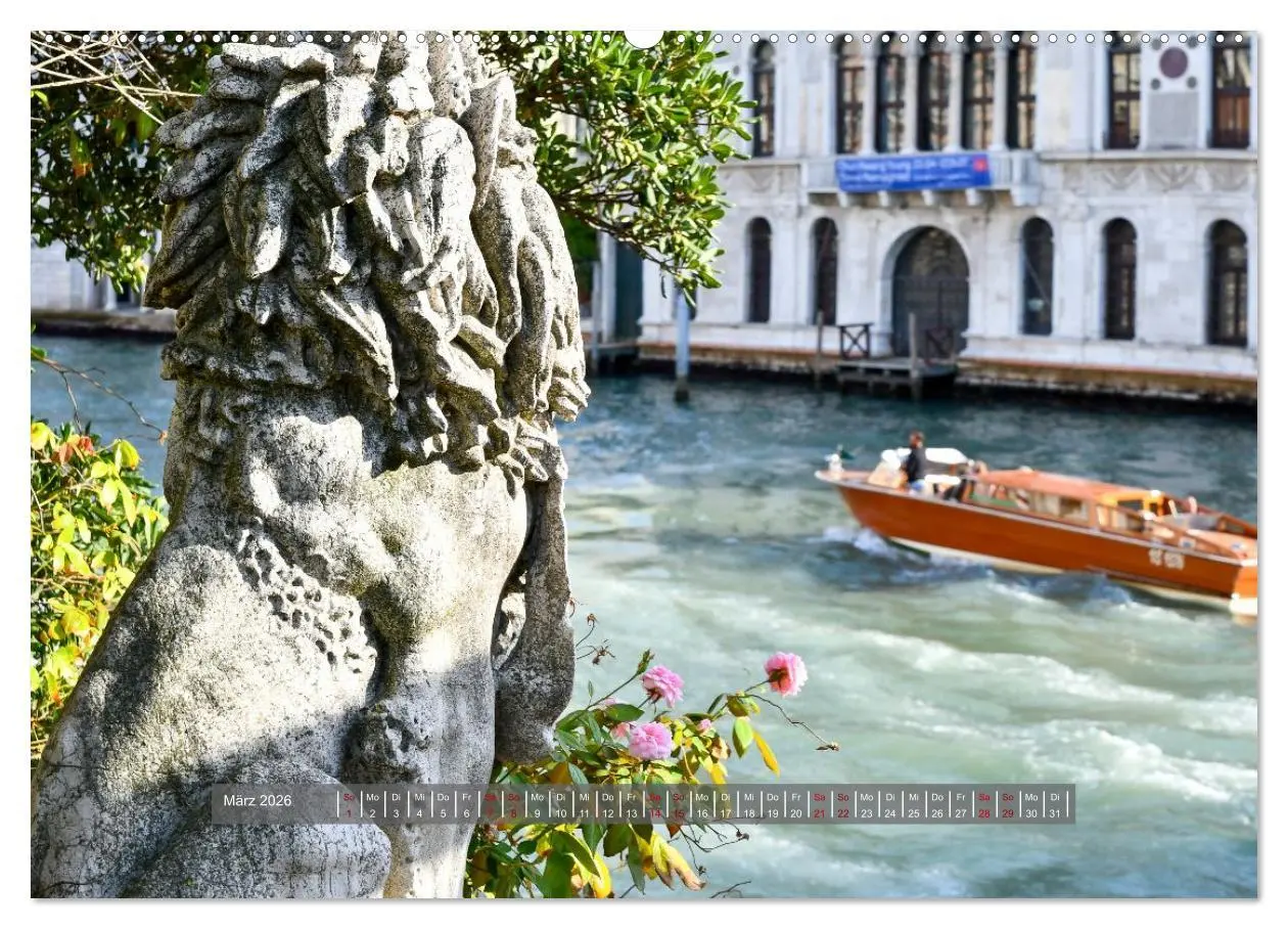 Bild: 9783457294369 | Sehnsuchtsort Venedig 2026 (Wandkalender 2026 DIN A2 quer),...