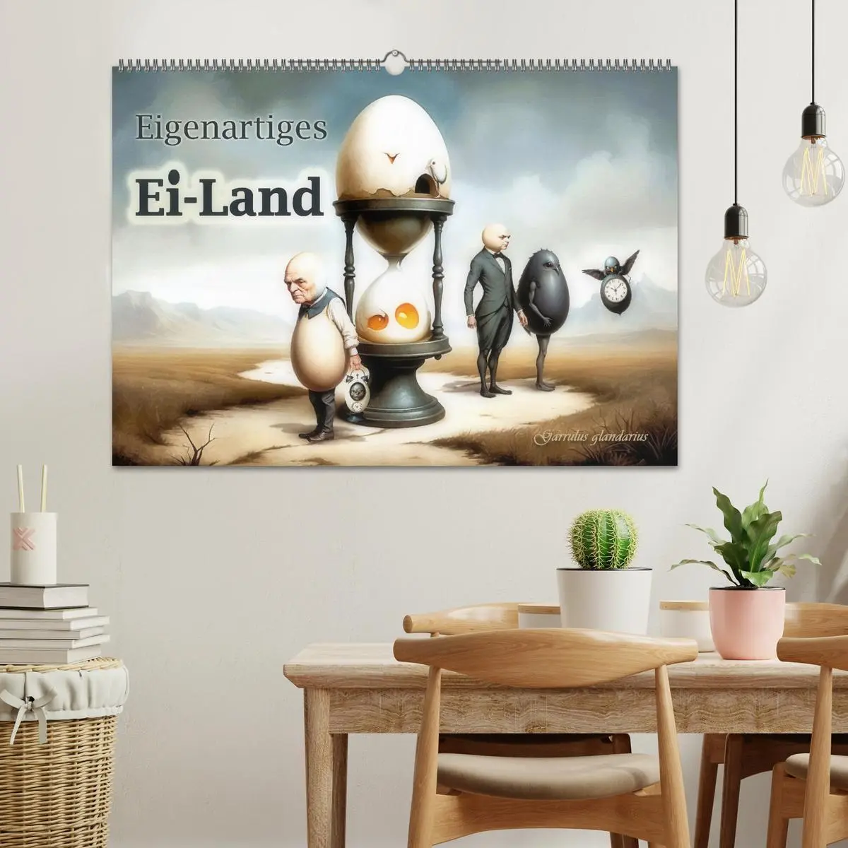 Bild: 9783457364369 | Eigenartiges Ei-Land (Wandkalender 2026 DIN A2 quer), CALVENDO...