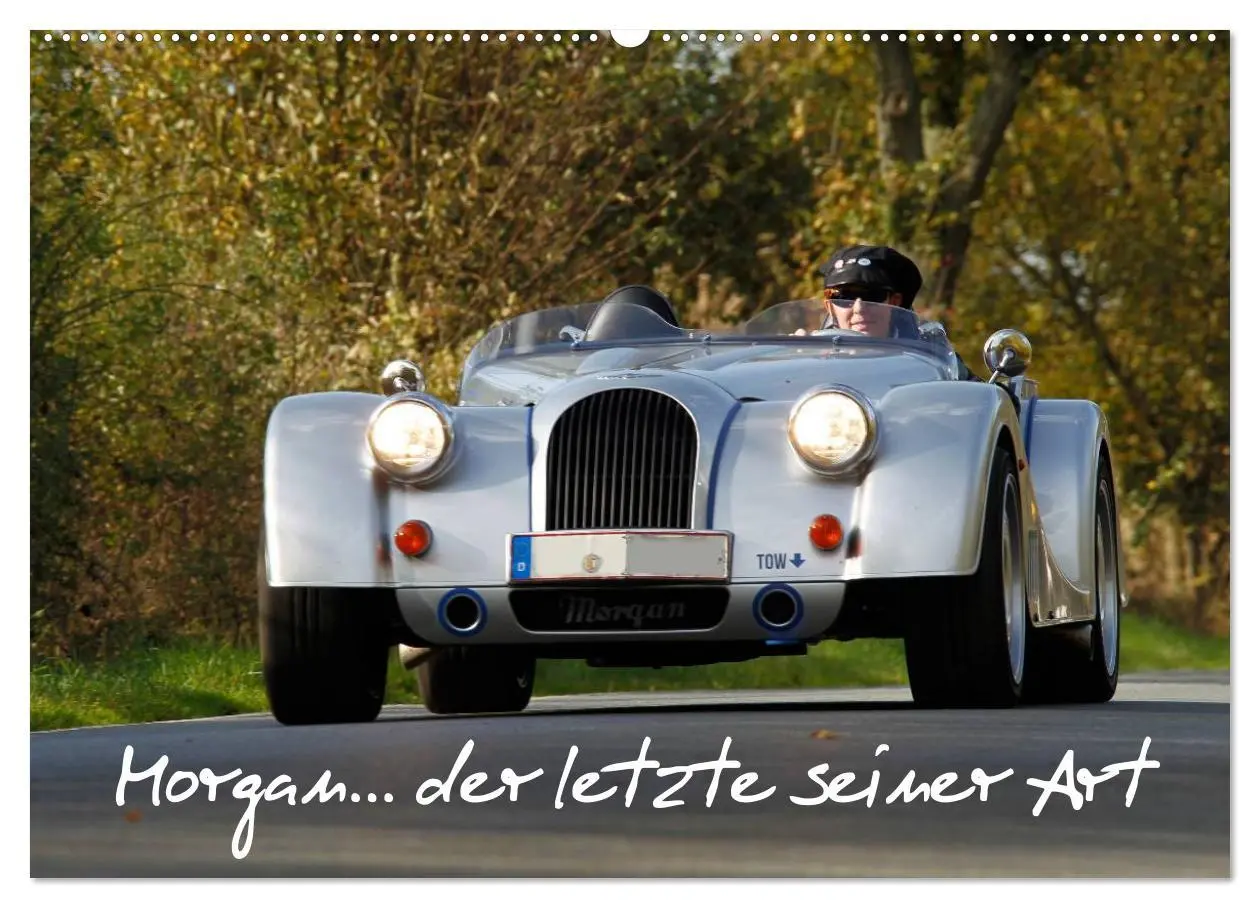 Cover: 9783457984369 | Morgan... der letzte seiner Art (Wandkalender 2026 DIN A2 quer),...