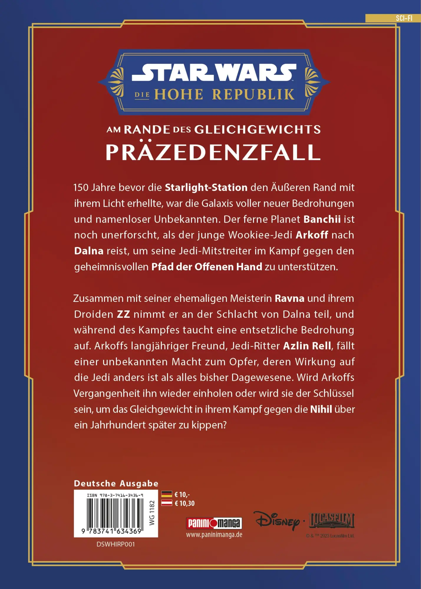 Rückseite: 9783741634369 | Star Wars: Die Hohe Republik - Am Rande des Gleichgewichts (Manga):...