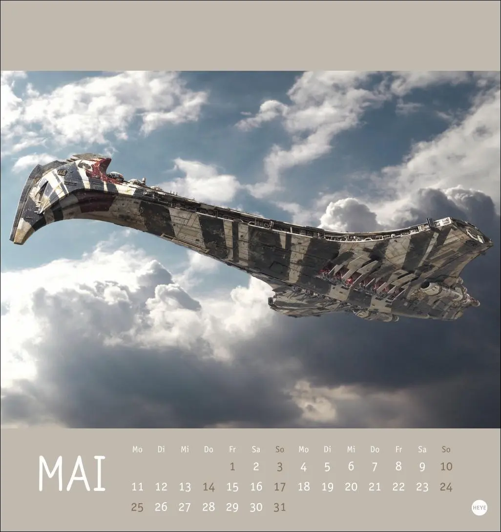 Bild: 9783756414369 | The Mandalorian Postkartenkalender 2026 | Heye | Kalender | 13 S.