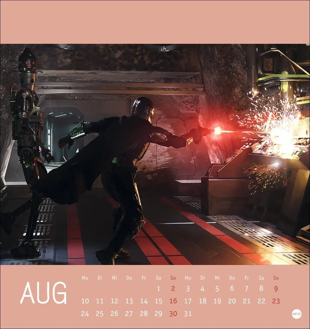 Bild: 9783756414369 | The Mandalorian Postkartenkalender 2026 | Heye | Kalender | 13 S.