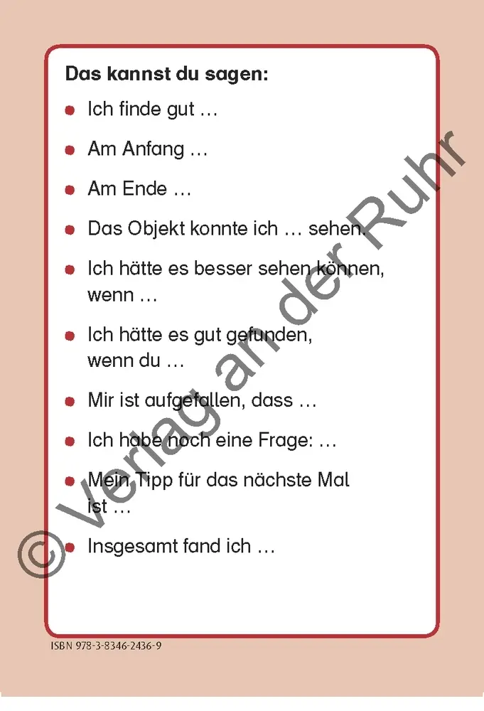 Bild: 9783834624369 | Klasse präsentiert!, Karten | Salome P. Mithra | Box | Banderoliert
