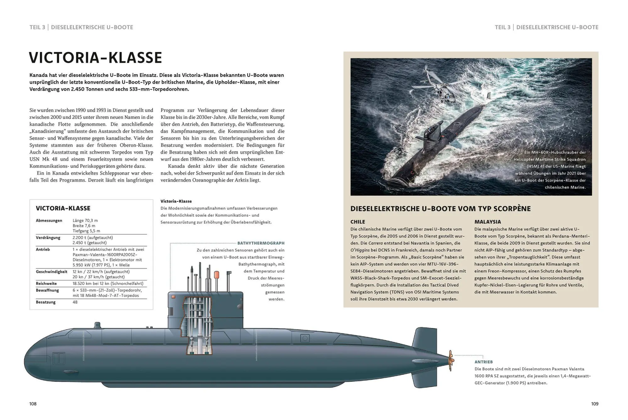 Bild: 9783948264369 | Moderne U-Boote | Die wichtigsten U-Boot-Klassen von 1990 bis heute
