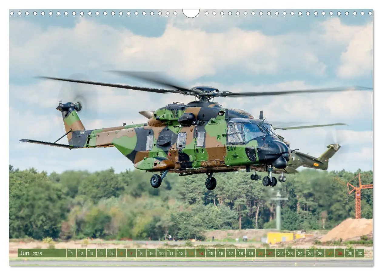 Bild: 9783457594469 | Helikopter in Aktion (Wandkalender 2026 DIN A3 quer), CALVENDO...