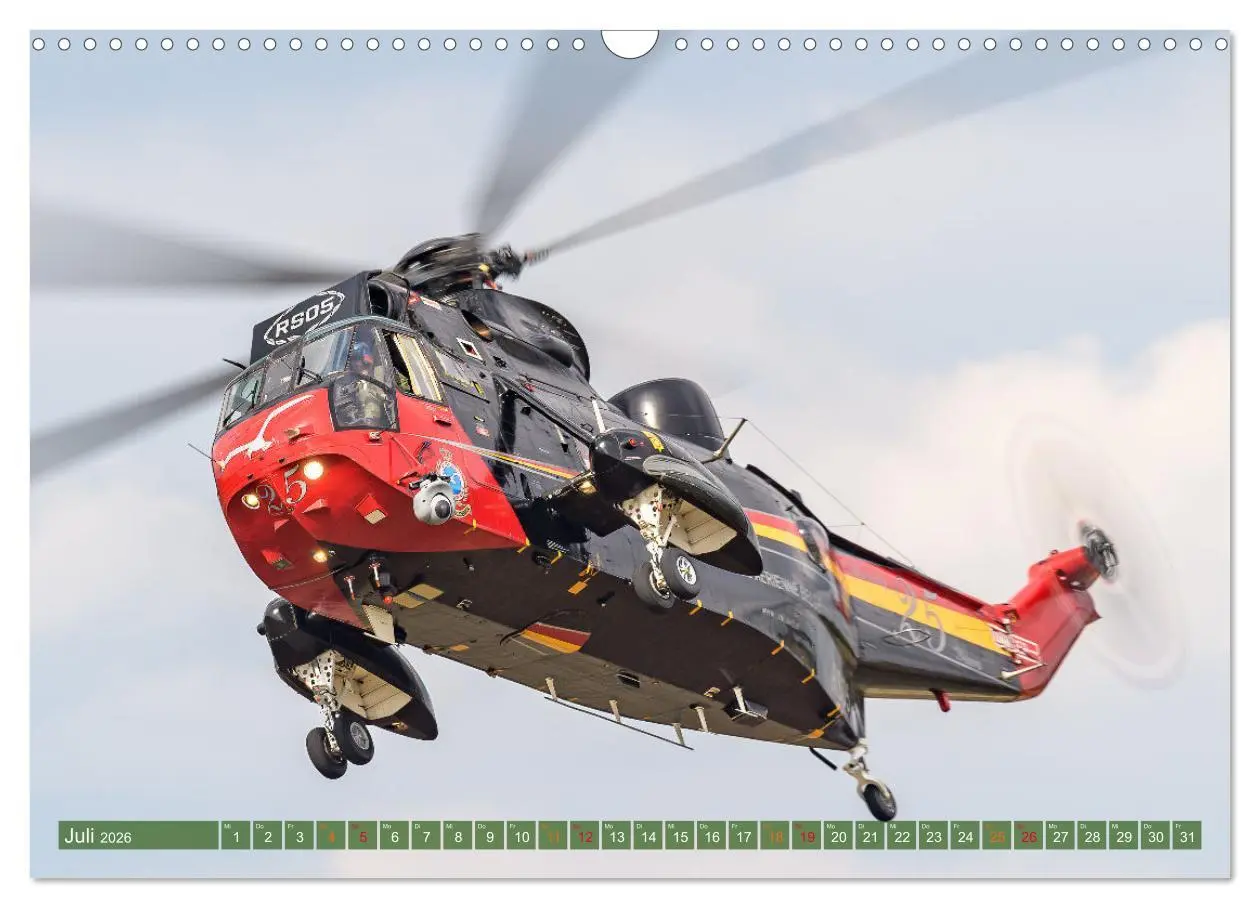 Bild: 9783457594469 | Helikopter in Aktion (Wandkalender 2026 DIN A3 quer), CALVENDO...