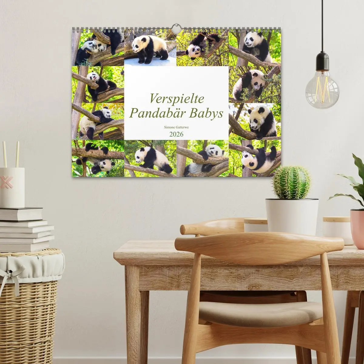Bild: 9783457804469 | Pandabär Babys (Wandkalender 2026 DIN A3 quer), CALVENDO...