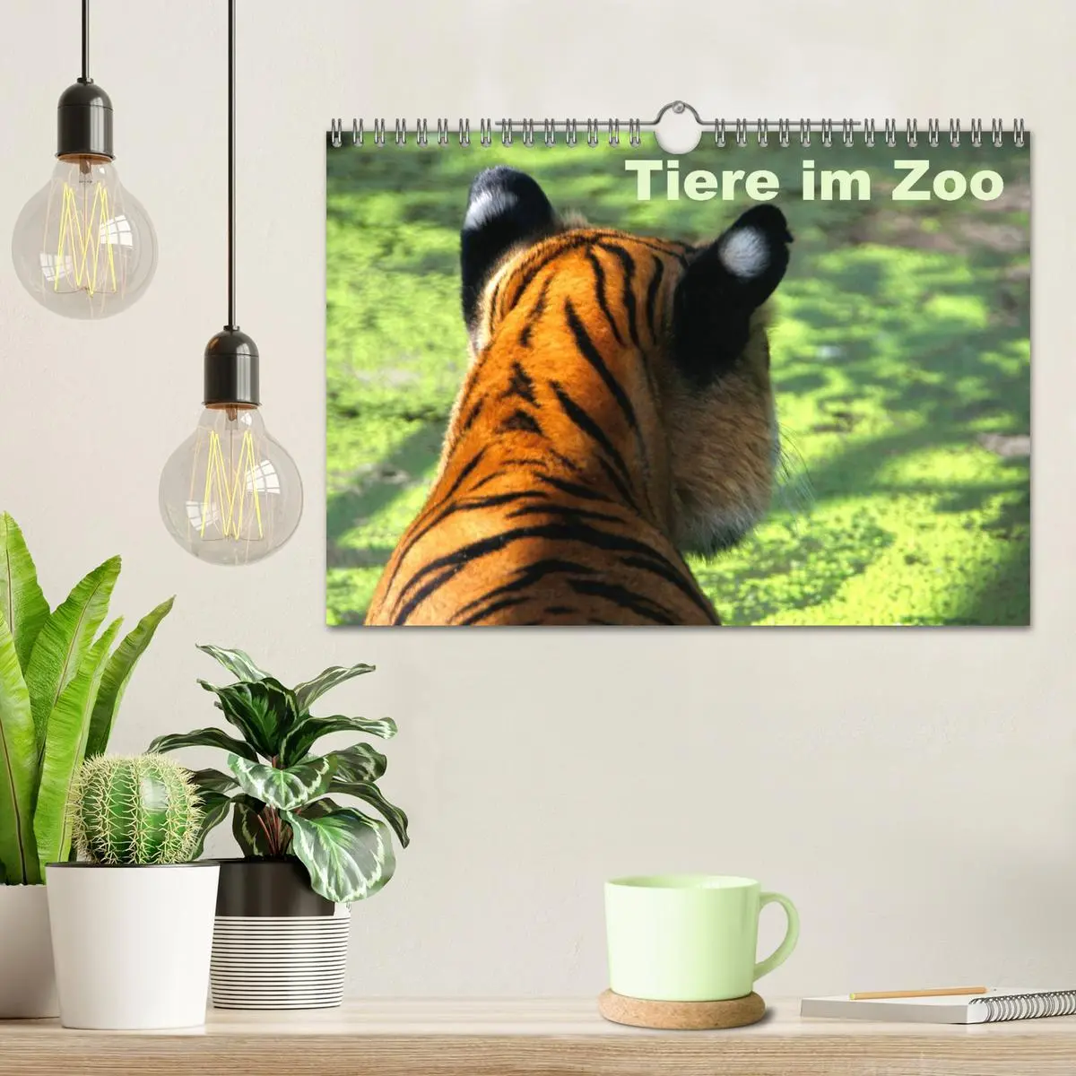 Bild: 9783457974469 | Tiere im Zoo (Wandkalender 2026 DIN A4 quer), CALVENDO Monatskalender