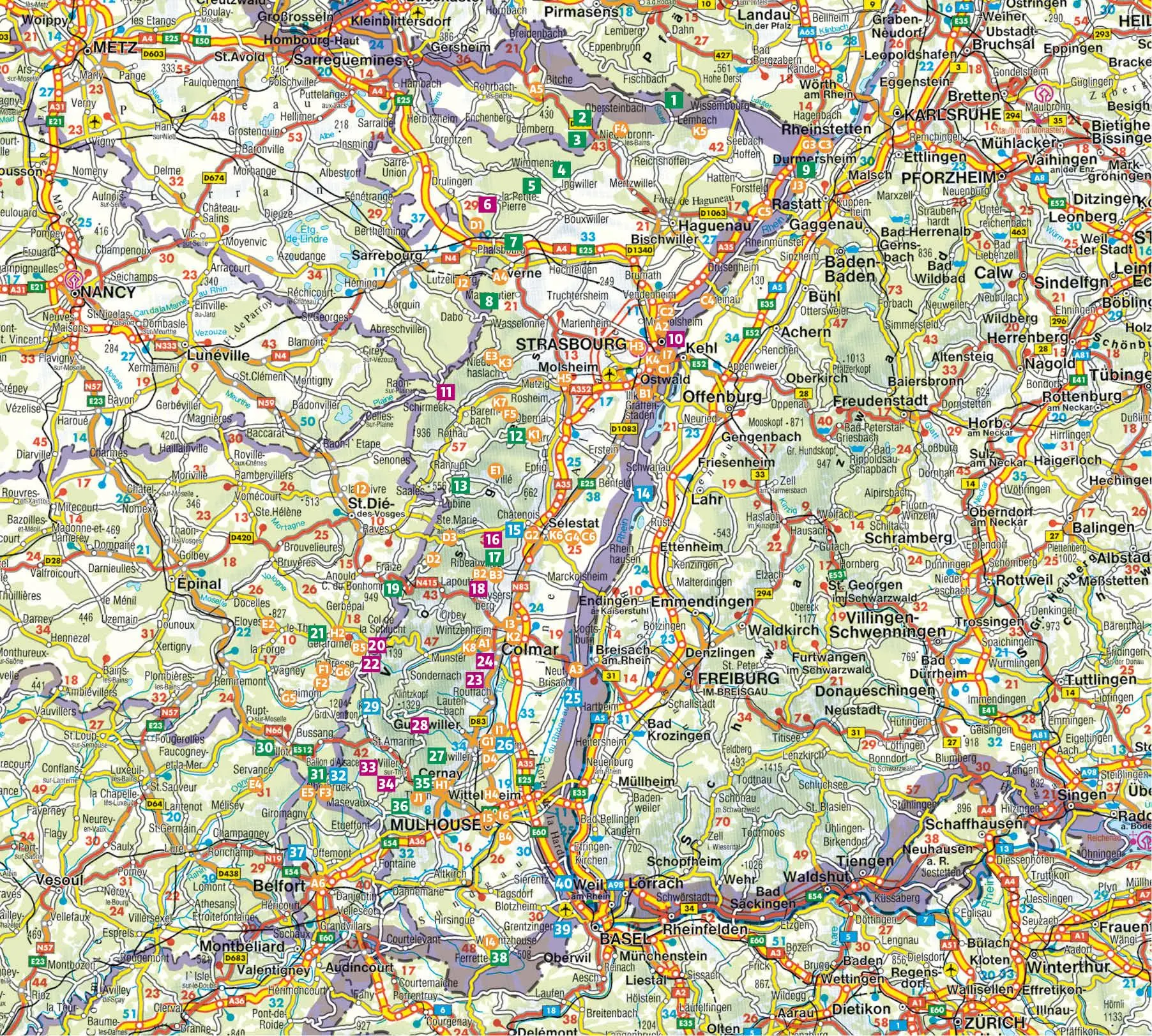 Bild: 9783763334469 | ErlebnisWandern mit Kindern - Elsass und Vogesen | Marcel Gisler