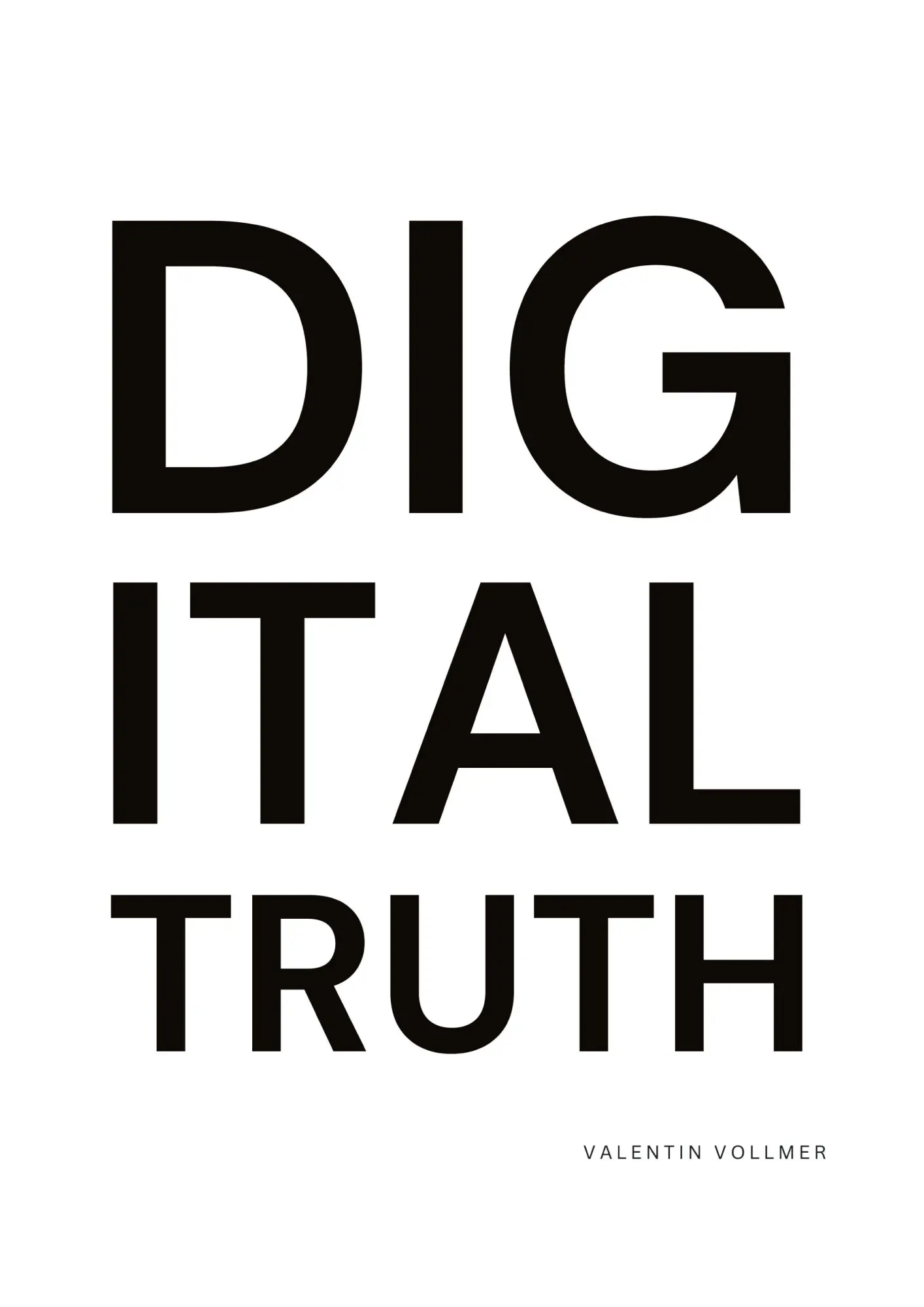 Cover: 9783819244469 | Digital Truth | Valentin Vollmer | Taschenbuch | Englisch | 2025