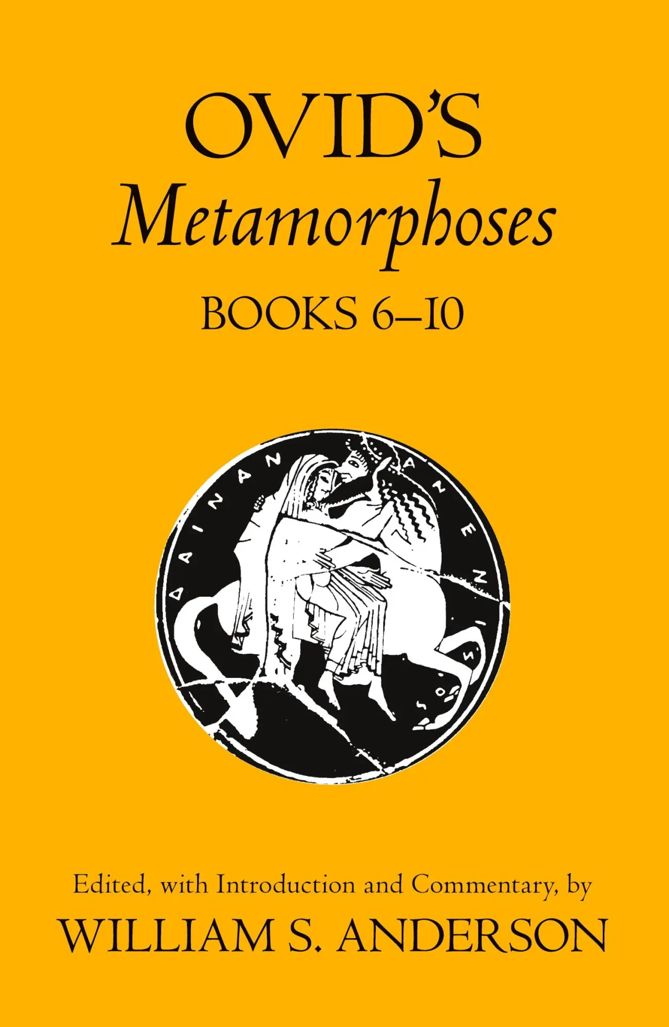 Cover: 9780806114569 | Ovid's Metamorphoses Books 6-10 | William S. Anderson | Taschenbuch
