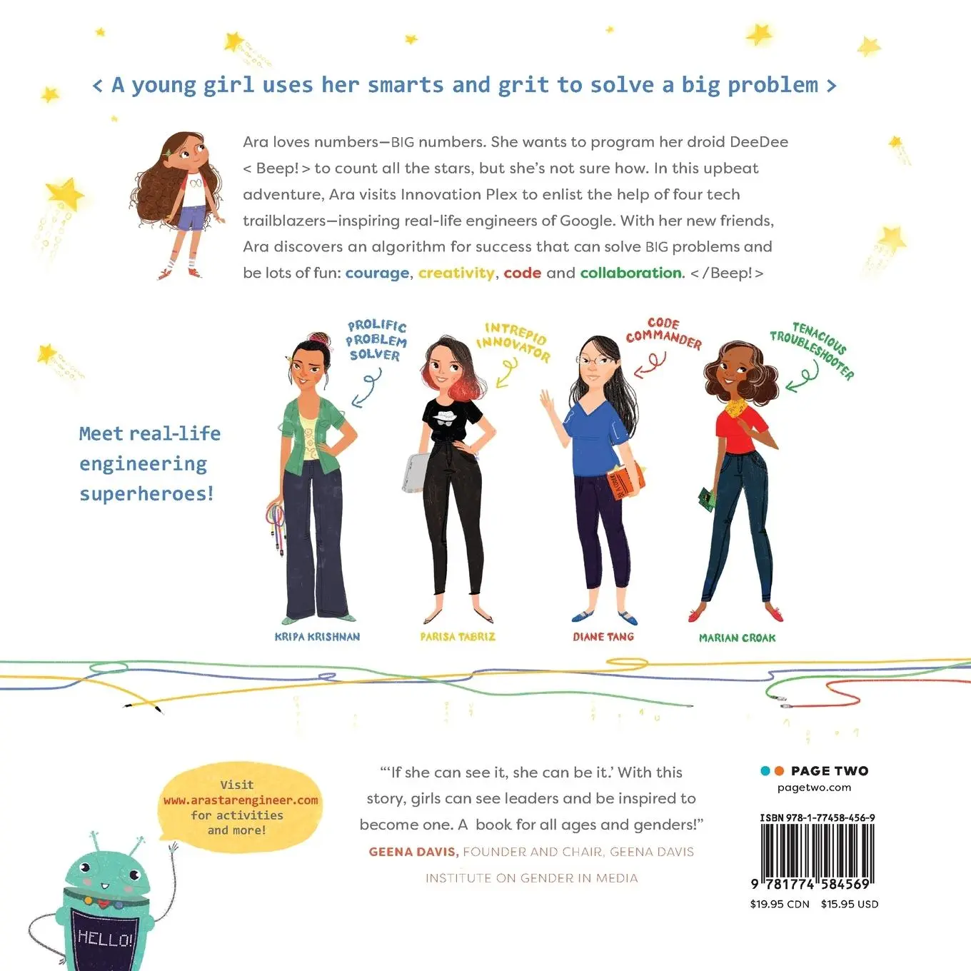 Rückseite: 9781774584569 | Ara the Star Engineer | Komal Singh | Taschenbuch | Englisch | 2023